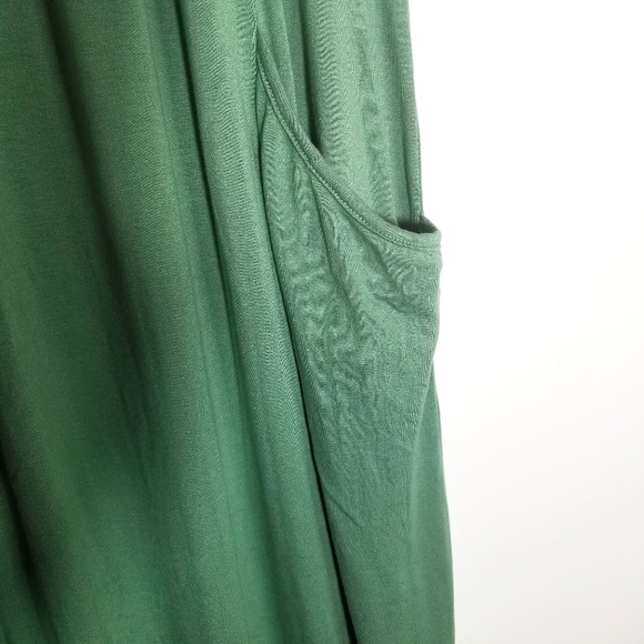 Jersey Green Apple Maxi Dress - Picture 7 of 9